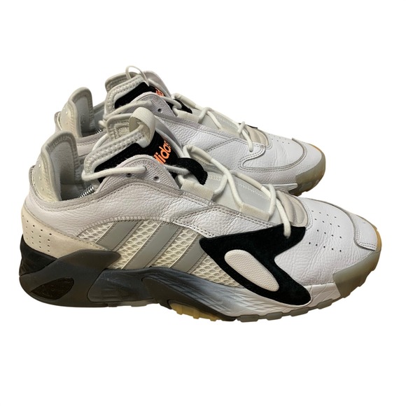Adidas Streetball EE4960 White Leather Basketball Sneakers Mens 11.5 Preowned main image 8